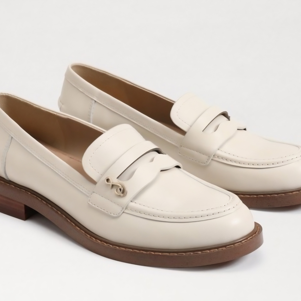 Sam Edelman Ivory Colin loafer. Size 8.